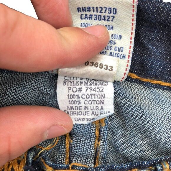 Vintage True Religion Jeans Size 28 BILLY SUPER T Blue - Picture 8 of 10